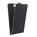 Produktbild Flip-Style Tasche Vertikal für Huawei Ascend P7 Mini - mit Halterung - Schwarz