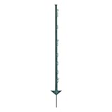 postes de concreto cerco Cuenta con 10 ojales para instalar hilo conductor, 5 de ellos pueden ser utilizados para instalar cinta conductora hasta 20 mm y 2 para cinta hasta 40 mm