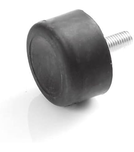 Tampone In Gomma Con Base In Acciaio, Tipo KV Quadrato Con Filettatura - Foto 3