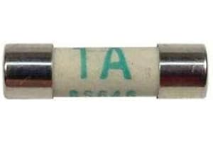 Wellco 1A Cartridge Fuses - Wellco BS646 cartridge fuses (X2) 1A green for shaver adaptors