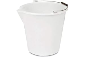 VO DESIGN Blim Secchio, 31 x 29 cm, 10 l, in polietilene, Bianco, 30 x 31 x 29 cm