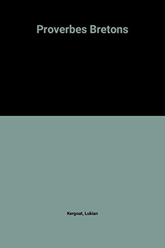 couverture de : Proverbes bretons