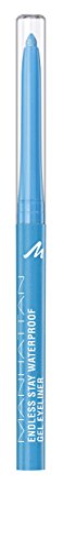 Manhattan Endless Stay Waterproof Gel Eyeliner, 004 Auqua Sparkle blau, langanhaltend, wisch und wasserfest, ohne anspitzen, 1er Pack