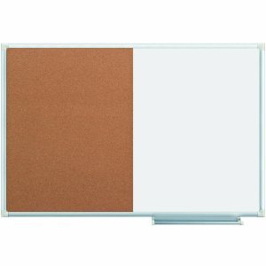 Preisvergleich Produktbild Legamaster Kombiboard Economy 90x120cm Whiteboard / Pinwand