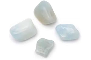 LA SPHÈRE GUÉRISSEUSE Aguamarina enrollada de 1 a 2 cm, piedra natural litoterapia, 1 unidad, pequeña, piedra, aguamarina, petit, Piedra, Aguamarina