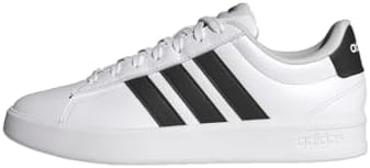 adidas Donna Grand Court 3.0 Shoes, Ftwr White/Core Black/Ftwr White, 36 EU
