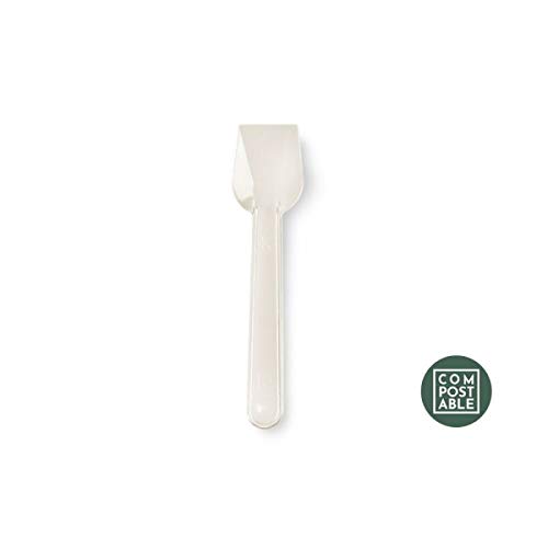 Lapa 600 Cuillères 9,6 cm Ice-Curvy En13432 Miami Crème glacée 1 kg biodégradable et compostable