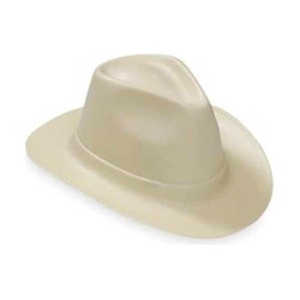 Vulcan cowboy style hard hat white.