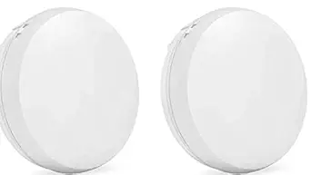 Corvi Surface 6 15-Watt LED Panel Light (Pack of 2, Warm White, Round)