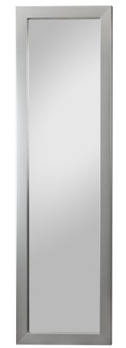 Spiegelprofi H0130231 Rahmenspiegel Ines, 38 x 128 cm, Edelstahloptik