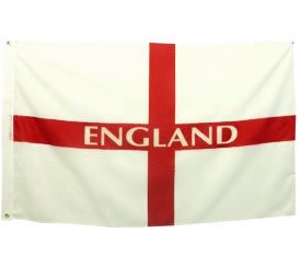 England Flag (material) - 5ft x 3ft