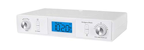 Radio da cucina con Bluetooth Krüger&Matz KM0817, da incasso, LCD, Timer, sveglia