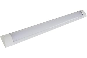 SILUMEN Reglette LED 60cm 24W - Unité/Blanc Neutre 4000K - 5500K