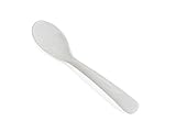 Color: blanco. Kimmel 21-000-3301-1 - Cuchara para huevos (tamaño grande, 6 unidades, plástico), color blanco