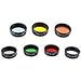 Price comparison product image 7PCS 1.25 Inch Color Filters Set for Telescope Eyepiece for Enhancing Definition and Resolution in Lunar Planetary Observation