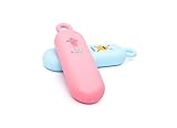 Apto para lavavajillas Suavinex - Set Cuchara BOOO +4 Meses + Portababeros + Portacucharas. Apto Para Lavavajillas, Color Rosa