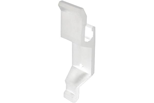 Support de poignée d'Espagnolette - Composite Blanc - Gache d'Espagnolette à Visser - pour Volet Battant - Fabrication Française