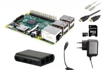 Preisvergleich Produktbild Raspberry Pi Noobs Starter Kit + WLAN + Software Tool