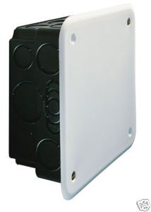 Preisvergleich Produktbild UP-Abzweigkasten mit Deckel,100x100x50mm,1 Stück