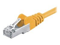 Preisvergleich Produktbild Mcab CAT5e Netzwerkkabel SF-UTP 20m gelb