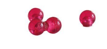 Preisvergleich Produktbild POV® Magnetkugel, 14 mm, 400 g, pink