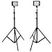 Produktbild Neewer® Fotografie 126 LED Videolicht Videolampen Videobeleuchtung-Set, einschließlich (2) CN-126 Ultrahohe Power Panel Digitalkamera DSLR Camcorder LED-Videoleuchte (2) 75 "/ 190cm Hohe Studio Fotografie Lichtstativ