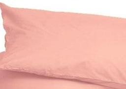 PAIR OF PILLOW CASES SET 65CMX65CM-PEACH
