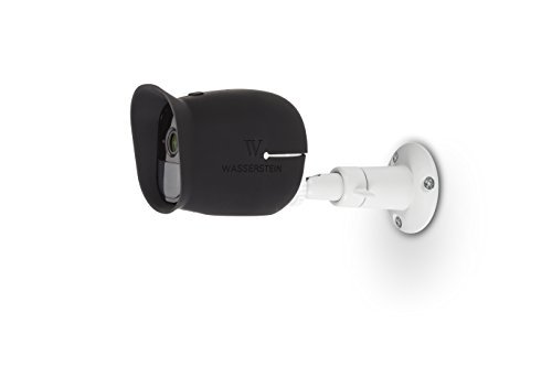 Security Wall Mount- Adjustable Indoor/Outdoor Mount for Arlo, Arlo Pro and Other Compatible Models by Dropcessories (2 Pack - Metal, White)