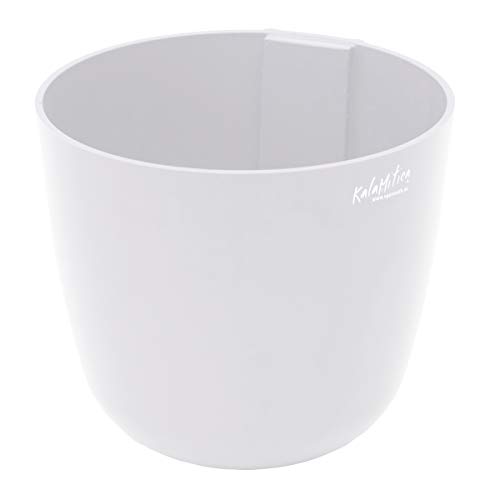 Sgaravatti KalaMitica Boule, Maceta Magnética, Ø 15 cm, Blanco