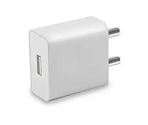 RunSale Universal Fast Adapter Wall Charger with 1 m Micro USB Charging Data Cable (2 Ampere, White)