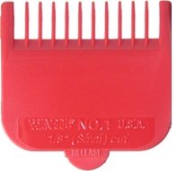 Wahl No.1 Attachment Comb 3mm (1/8") Cut Red - WAH31142001