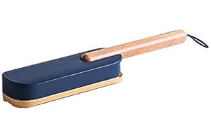 Crea Selene - Spazzola per la rimozione di lanuggine, peli e pelucchi di animali domestici da tessuti come moquette, divani, abiti e gli interni dell'auto. Riutilizzabile e facile da pulire. (Blu)