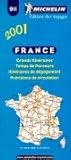 Image de Carte routière : France grands itinéraires, 911, 1/1000000