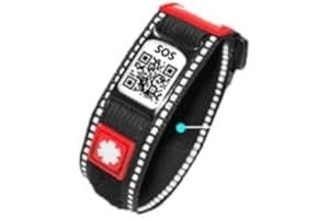 Silincode Pulsera Sport Qr SOS Original, emergencia, perdida, Socorro, sanitaria, accidente o asistencia médica, identificación, historial médico, contactos para avisar con Geolocalización y Aviso.