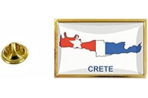 Akachafactory pins pin Badge pin's Drapeau Pays Carte Crete grece