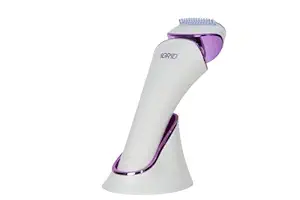 iGRiD Easy Breezy Electric Shaver for Women | Lady Shaver | Bikini Trimmer | Body Hair Removal for Legs and Underarms | Painless | Cordless | Rechargeable |Wet and Dry Razor | with LED Light | IG-1097 |
