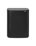 Brabantia - 223020 - Poubelle Bo Touch Bin, 60L , Matt Black