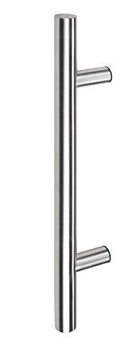 Preisvergleich Produktbild GedoTec® EDELSTAHL Stangengriff Türbeschlag Stoßgriffe gerade für Haustüren & Holztüren / Länge 400 mm / Lochabstand 300 mm / Stangen Ø 30 mm / Haustürgriff inkl. Befestigungsmaterial / Markenqualität für Ihren Wohnbereich