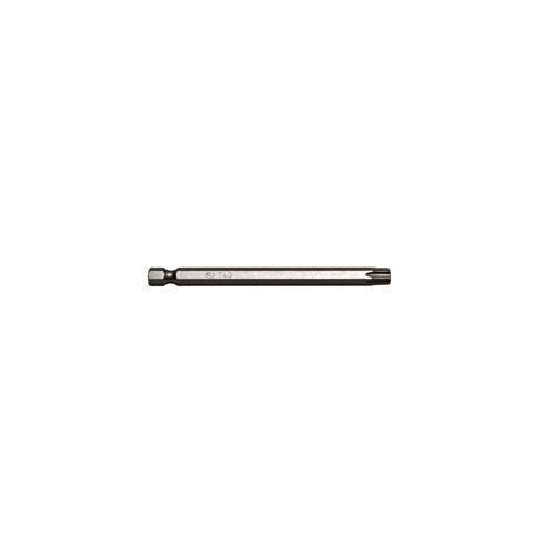 - 10 Stück - SBS® Torx Bits T15 - 100mm - extra lang - S2 Stahl - 1/4"