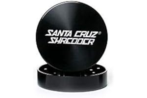 SANTA CRUZ SHREDDER - GRINDER MEDIANO 2 PIEZAS NEGRO 2.15"