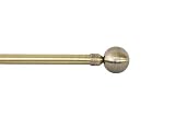 Barra de 16-19 mm de diámetro para uso con cortinas de peso ligero-medio. Ideal para dormitorios infantiles o salas de juego