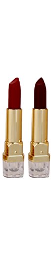 Personi Durable Waterproof Premium Lipstick Set Of 2 ( Maroon And Burgandy Color/ Shades - B) RS.100 (83.00% Off) - Amazon
