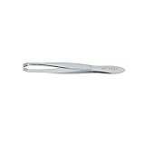 Pinza de depilar mors de cangrejo en acero cromado de la marca Beter Pharmacy > > Longitud: 9,3 cm