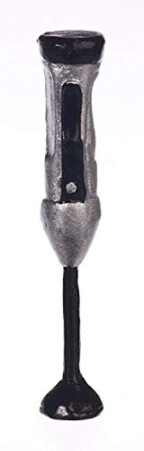 Preisvergleich Produktbild Melody Jane Puppenhaus Tauchsieder Essen Mixer Silber Küchenzubehör