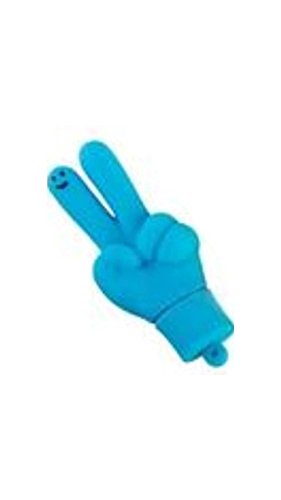 Microware 16GB Hand Shape Cheering Hand Designer Pendrive (Blue)
