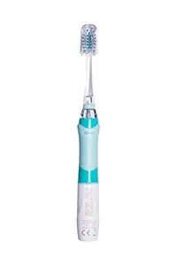 Wurze Kids Sonic Electric Toothbrush With Soft Dupont Bristles | Battery Powered With 24000 Strokes/min | 7 Led Colors, Waterproof Ipx7, 2 Min Timer | for Children, Boys and Girls (Wz-2003)