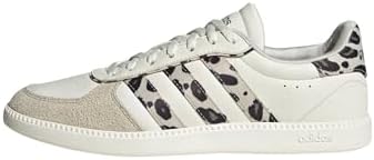 adidas Donna Breaknet Sleek Shoes, Core White/Crystal Linen/Khaki Six, 36 2/3 EU