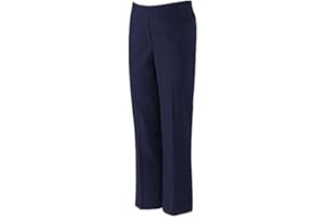 Alanna Jones Pantalones de uniforme escolar para niñas de 3 a 16 años de edad y pierna delgada