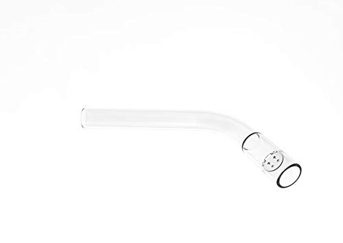 BMTick Boquilla de Vidrio para Arizer Solo/Solo 2 (Tubo en ángulo)