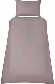 2 Piece Bedding Set Pillowcase+Duvet Cover for Baby Toddler to fit Cot/Cot Bed (120 x 150cm, Grey)